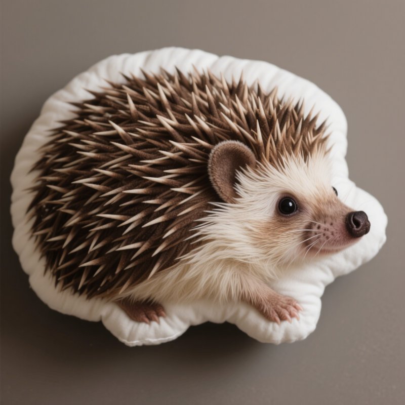 Custom Hedgehog Pillow
