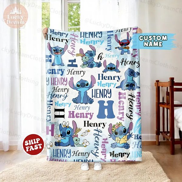 Custom Stitch Blankets, any size is available