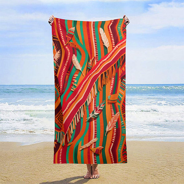 Classic and stylish beach towel