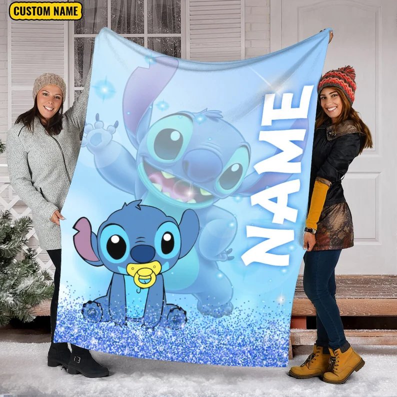 wholesale customize child's favorite Stitch blanket