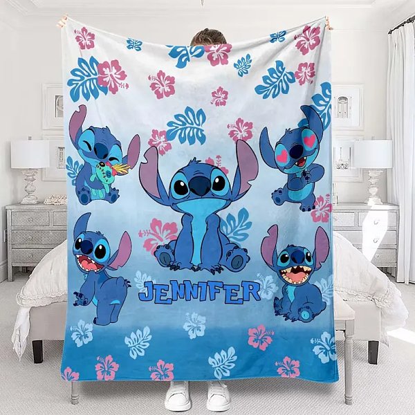 Stitch Blanket gift for kid