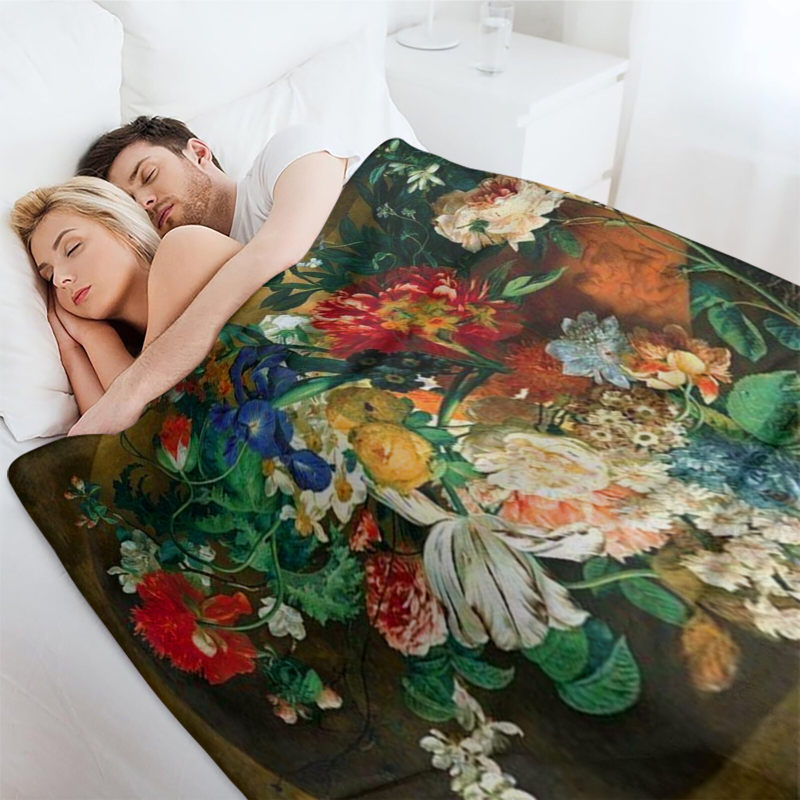 Wholesale flower-patterned blankets at favorable prices. Any pattern can be customized