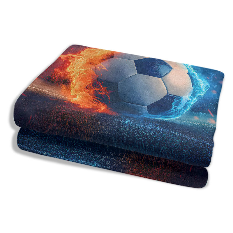 wholesale football-patterned blankets,comfortable,warm and soft