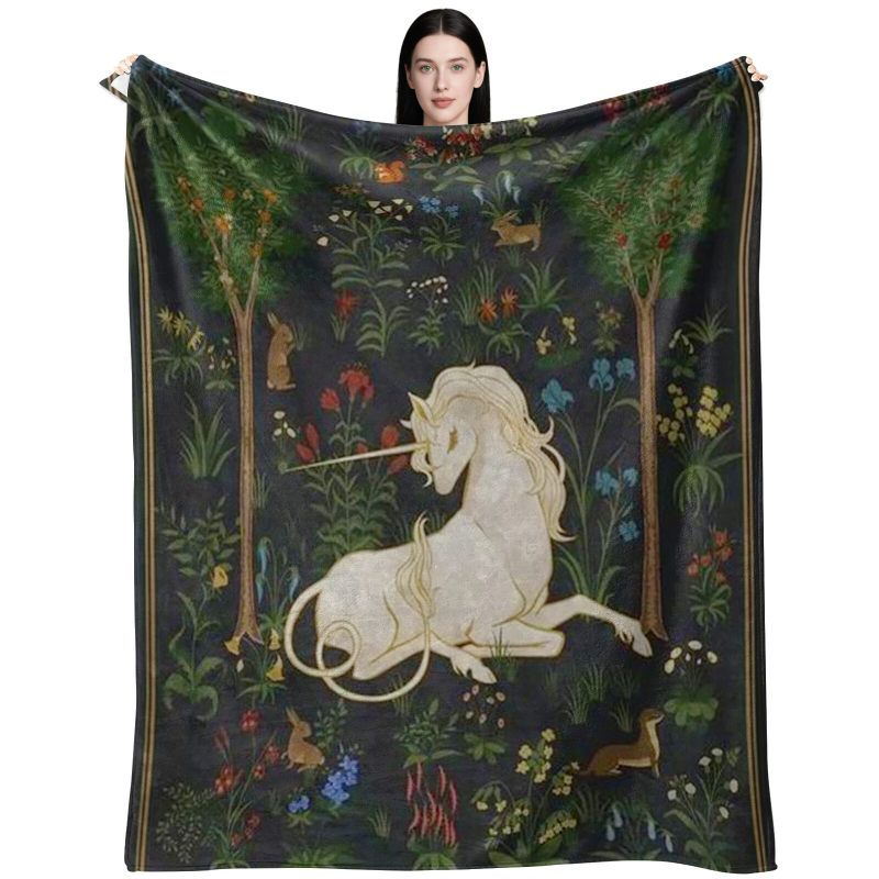 Wholesale unicorn-patterned blankets at favorable prices. Any pattern can be customized