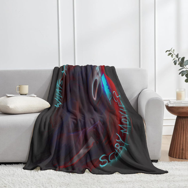 wholesale Death God pattern blankets, wholesale prices are favorable