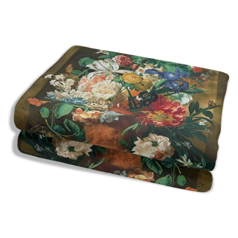 Wholesale flower-patterned blankets at favorable prices. Any pattern can be customized