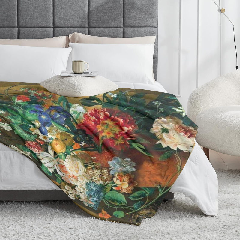 Wholesale flower-patterned blankets at favorable prices. Any pattern can be customized