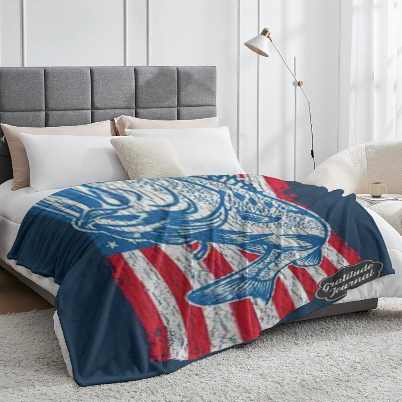 Wholesale big fish pattern blankets at favorable prices.any pattern can be customized