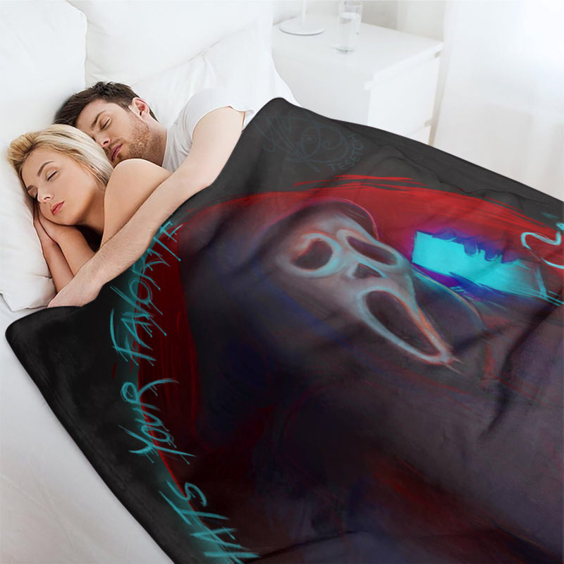 wholesale Death God pattern blankets, wholesale prices are favorable