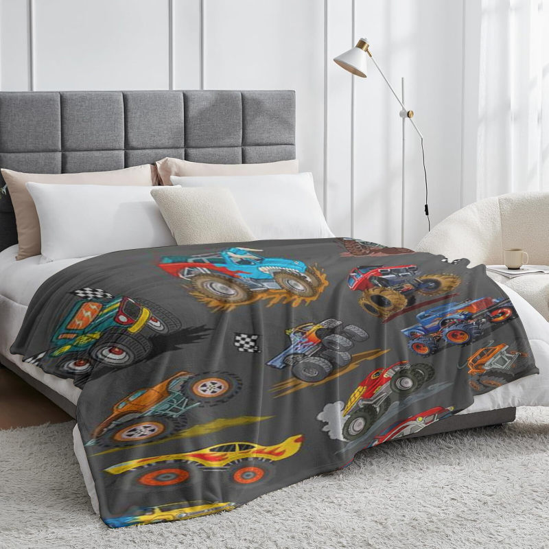 Wholesale toy car pattern blankets at favorable prices. Any pattern can be customized