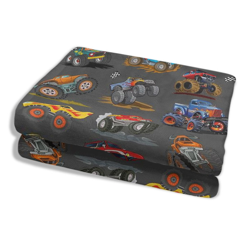 Wholesale toy car pattern blankets at favorable prices. Any pattern can be customized