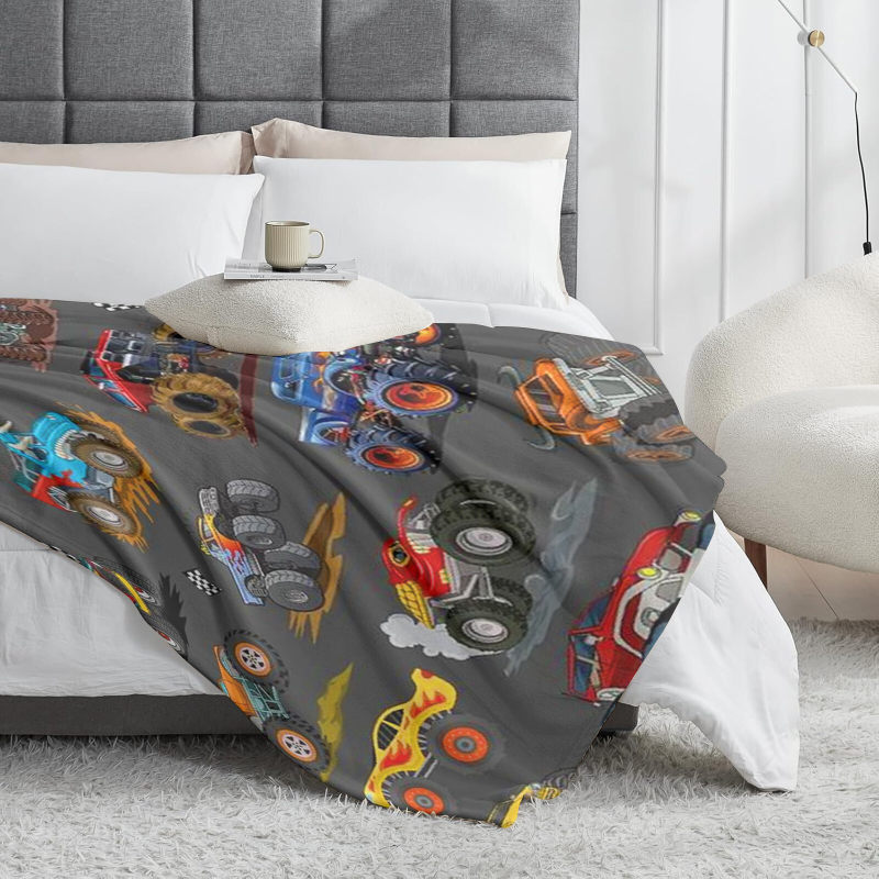 Wholesale toy car pattern blankets at favorable prices. Any pattern can be customized