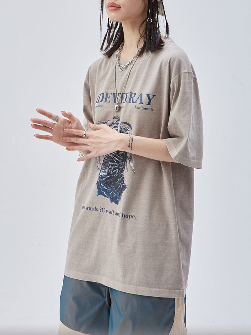 Solid Vintage short sleeve T-shirt