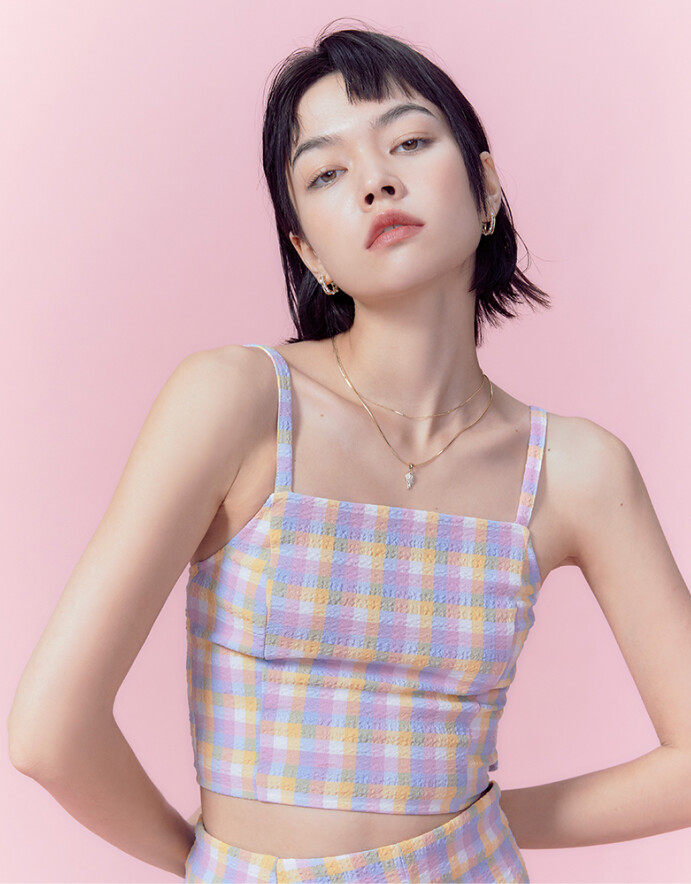 Hoop earrings in crystal cross design s925 hoop