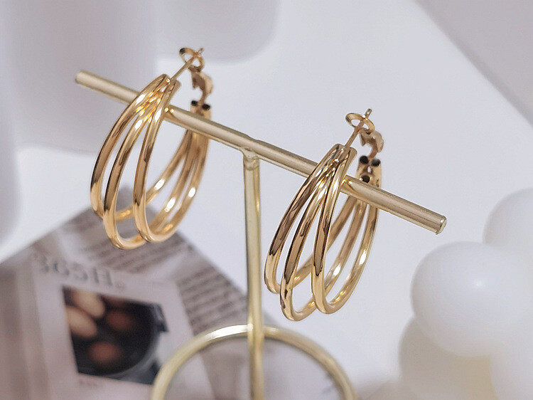 Open hoop  s925 earrings