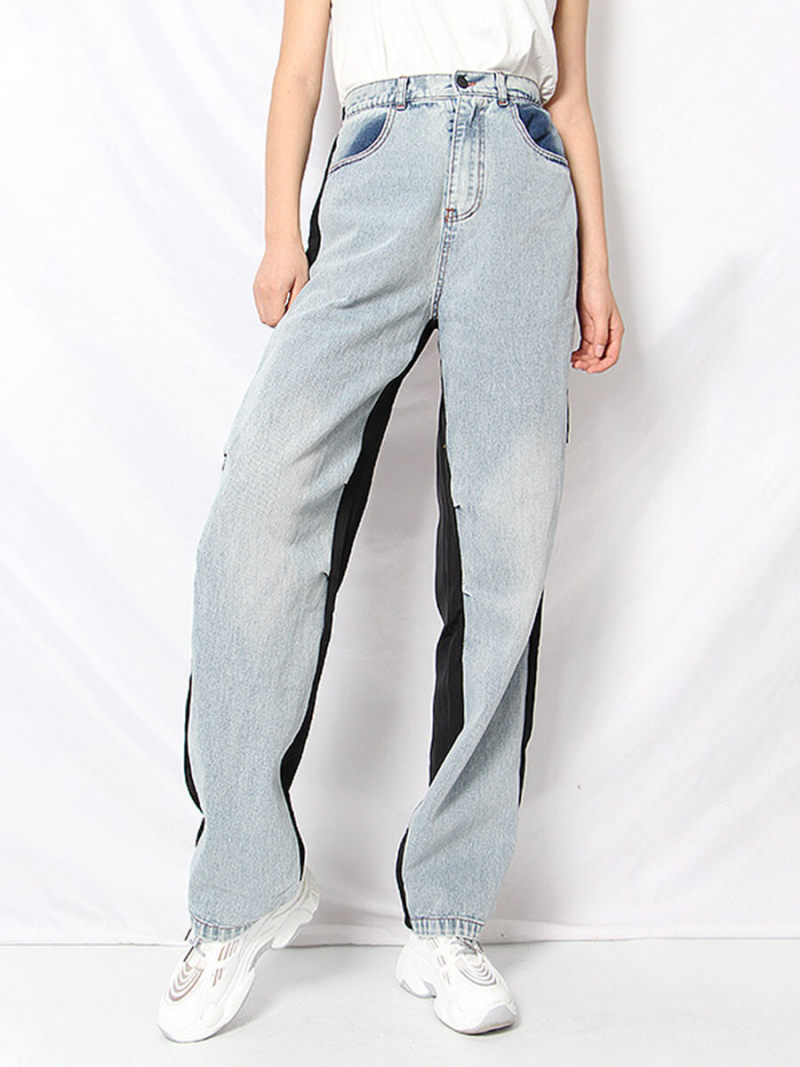 Fashion stitching jeans