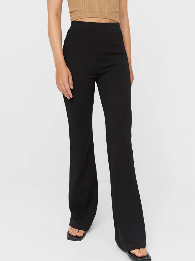 Tall waist trousers of cultivate one's morality