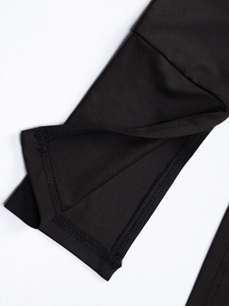 Two-piece v-neck sport leisure fitness