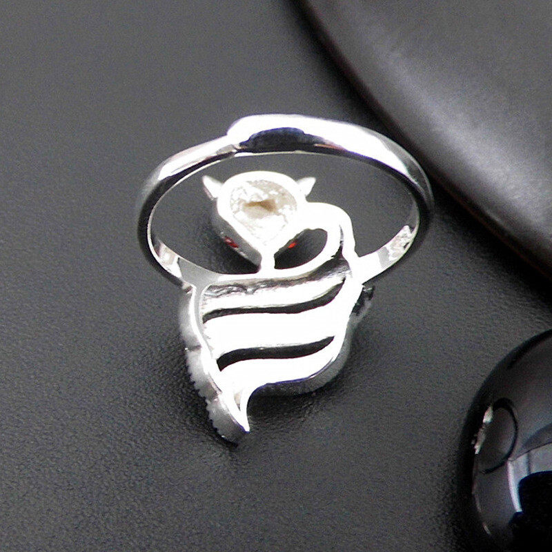 Fox shaped rings s925