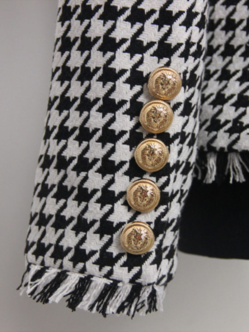 Short tassel suit jacket