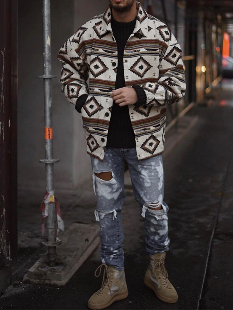 Oversize Jacket In Mulit