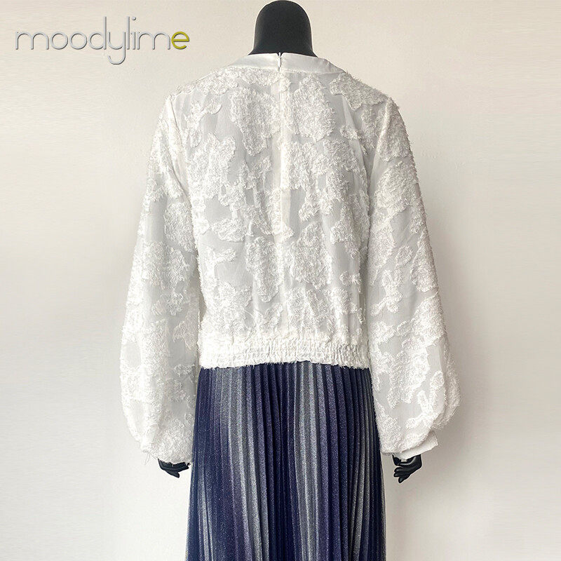 Lace Long Sleeves Blouse