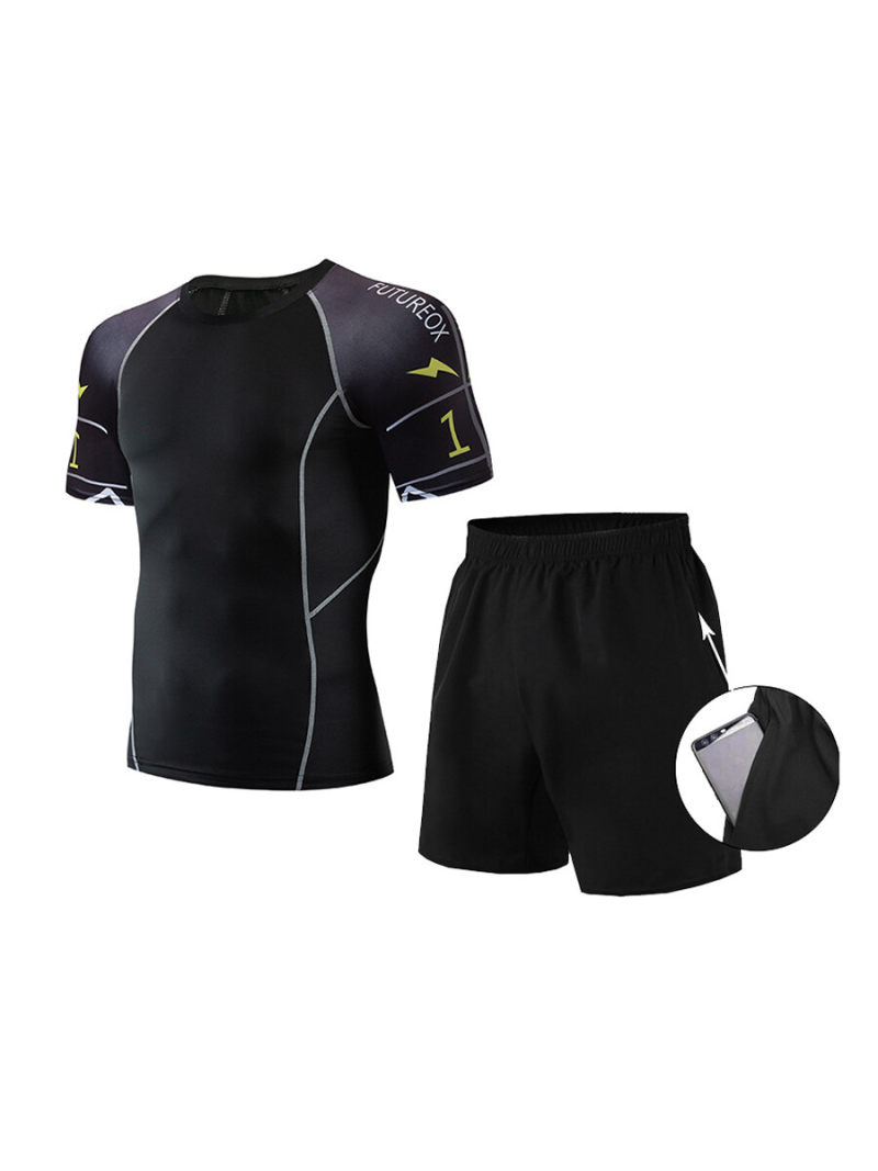 Fit Running &Training Breathe  With Quick Dry  2 pcs Sets