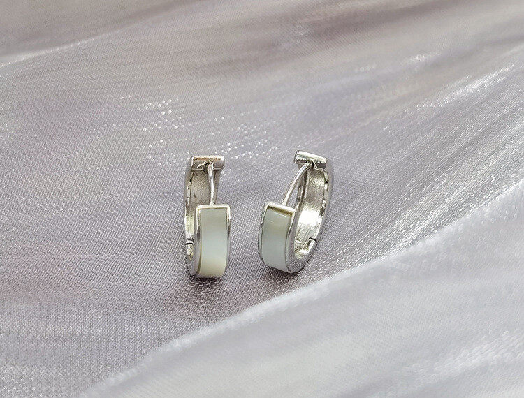Open hoop  s925 earrings