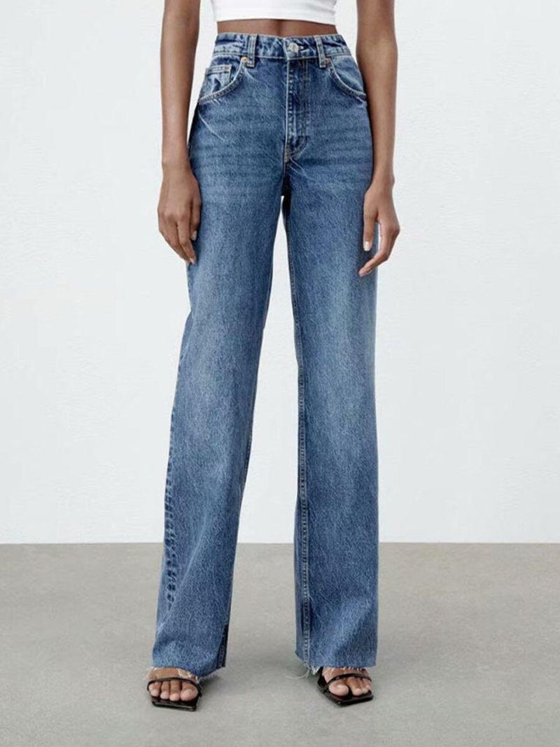 High waist jeans