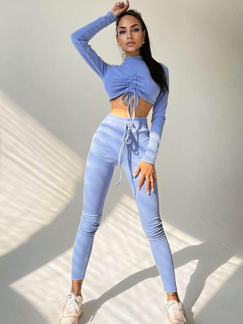 Sports yoga two-piece outfit