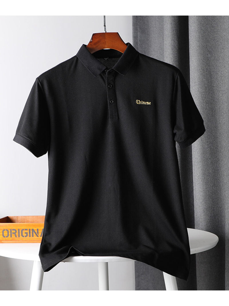 Polo With Printed on Back