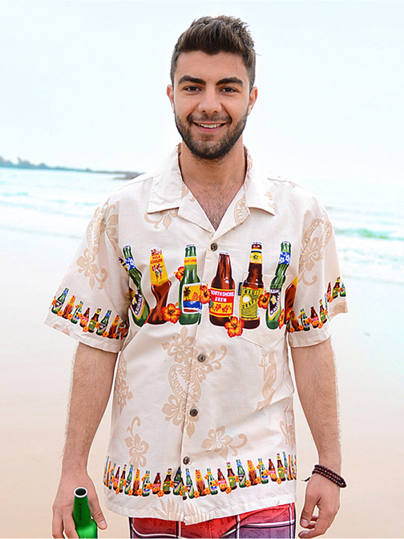 Camper Revere Collar Shirt In Mulit  Print