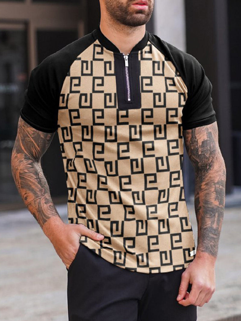 Polo With Printed on Front And Back