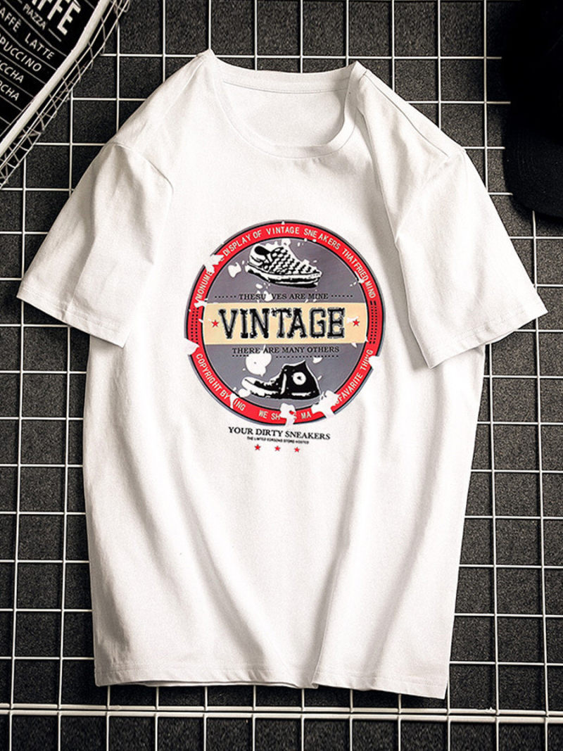 Oversized T-shirt  With Printed On Front