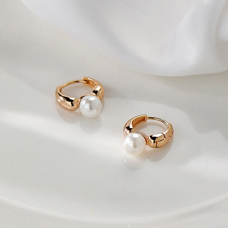 S925 pearl drop earrings