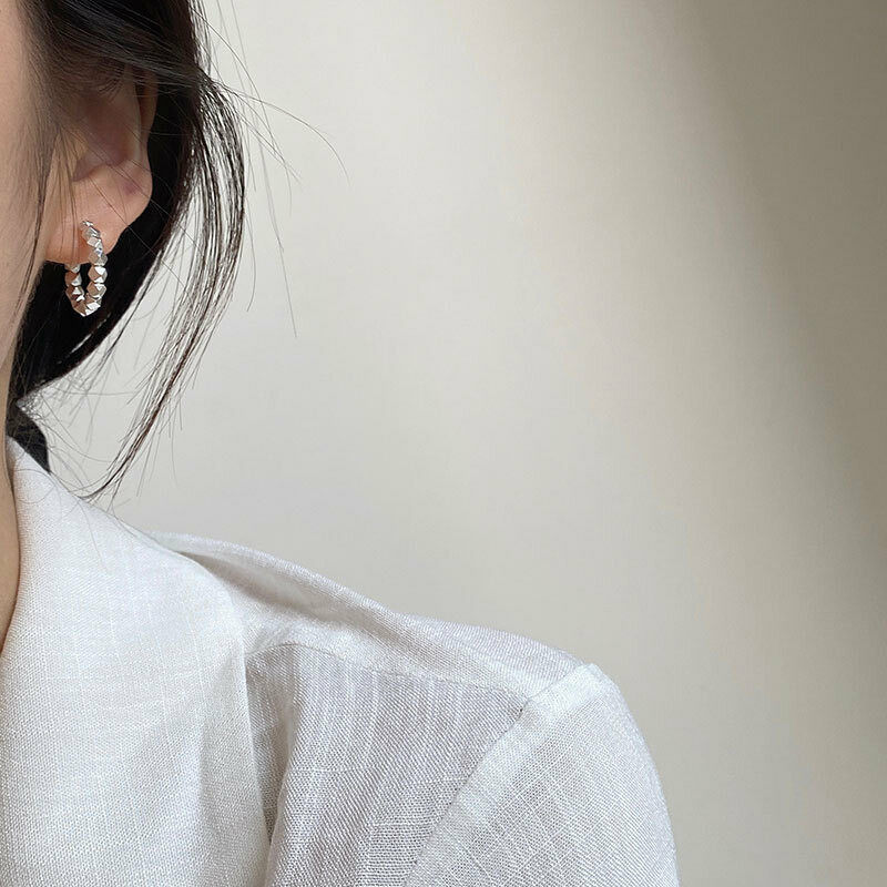 Open hoop  s925 earrings