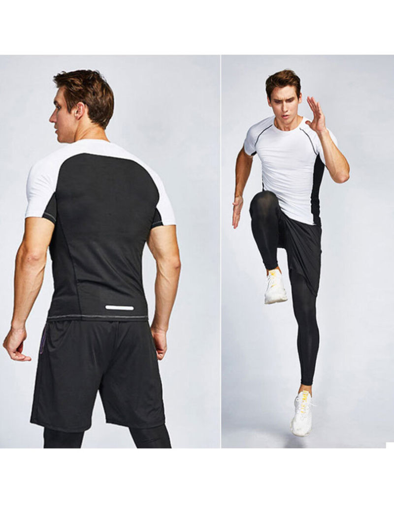 Fit Running Breathe T-shirt With Quick Dry