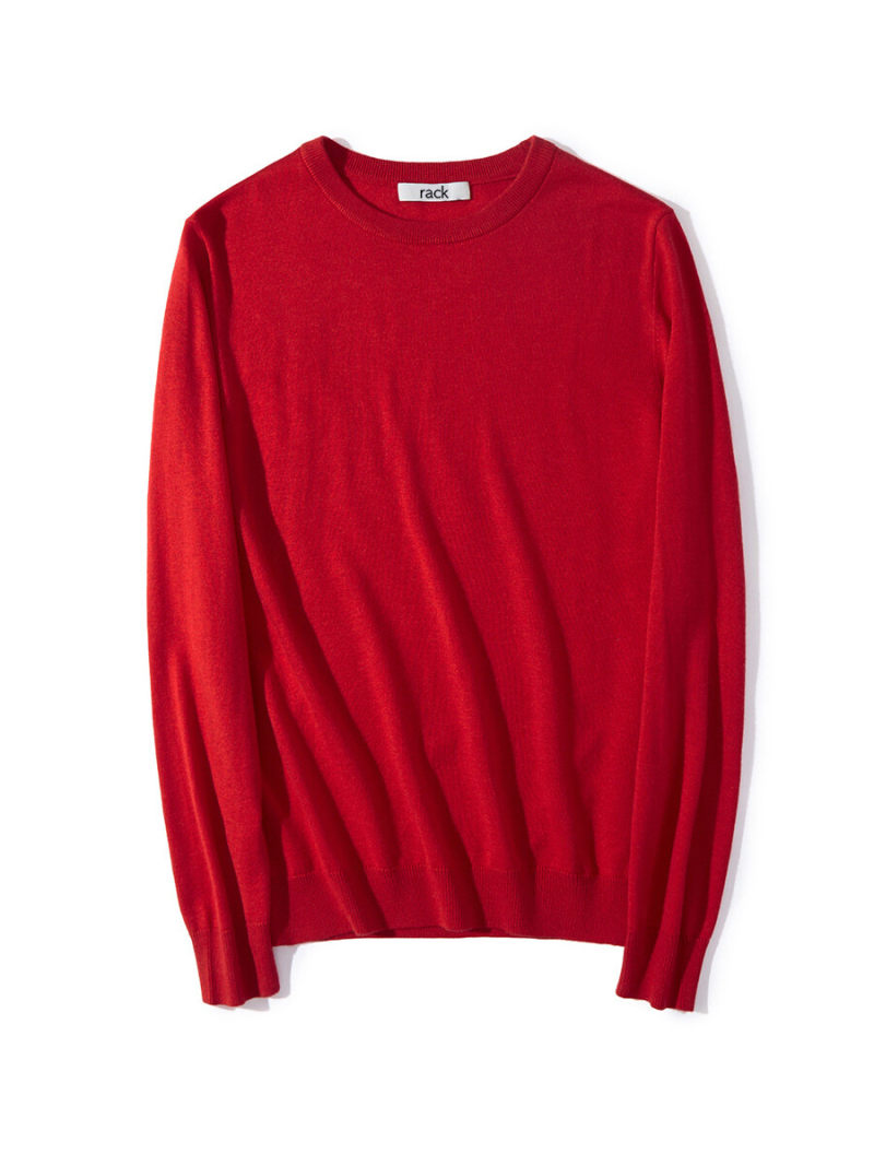 Topman Long Sleeve Knitted Crew Neck  Jumper