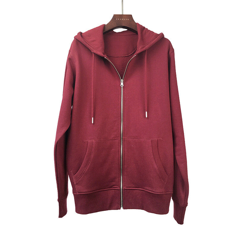 Oversize Hoodie With Zipper Sweat Jacket