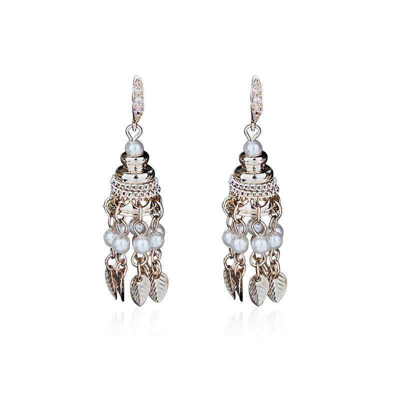 Hoop earrings with crystal drop  S925 hoop