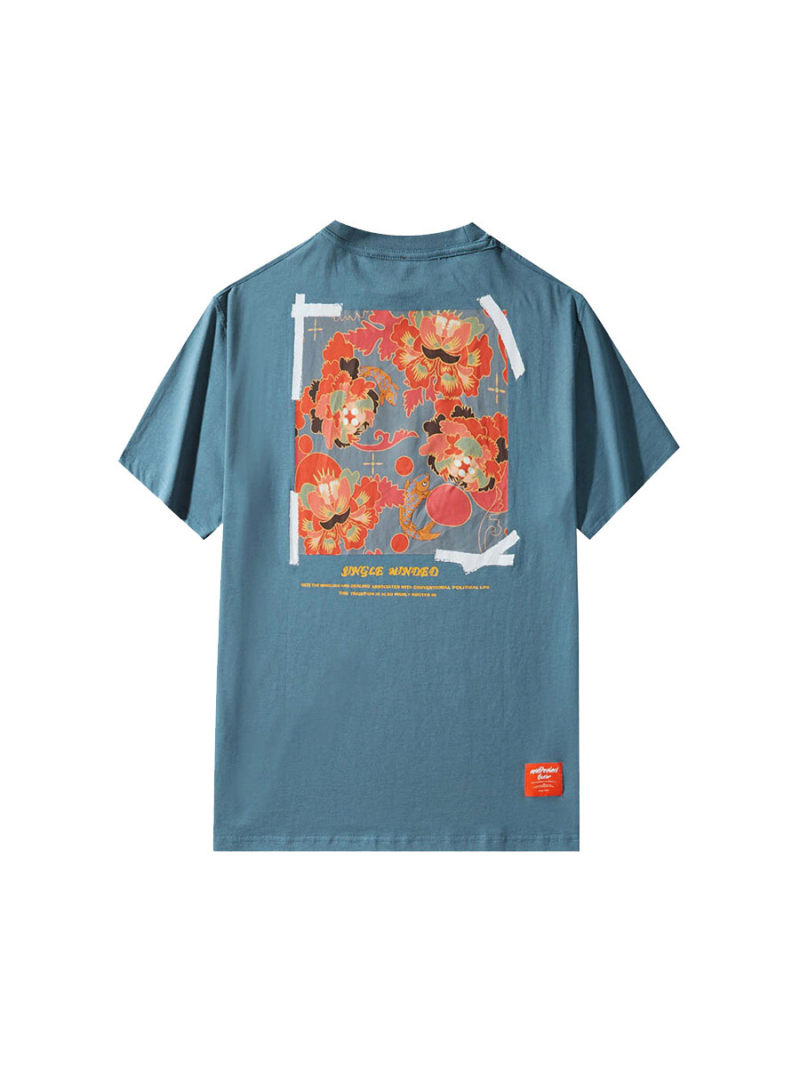 Oversized T-shirt  With Printed On Front