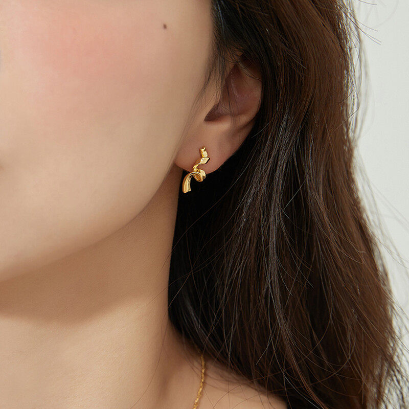 S925 18K earrings