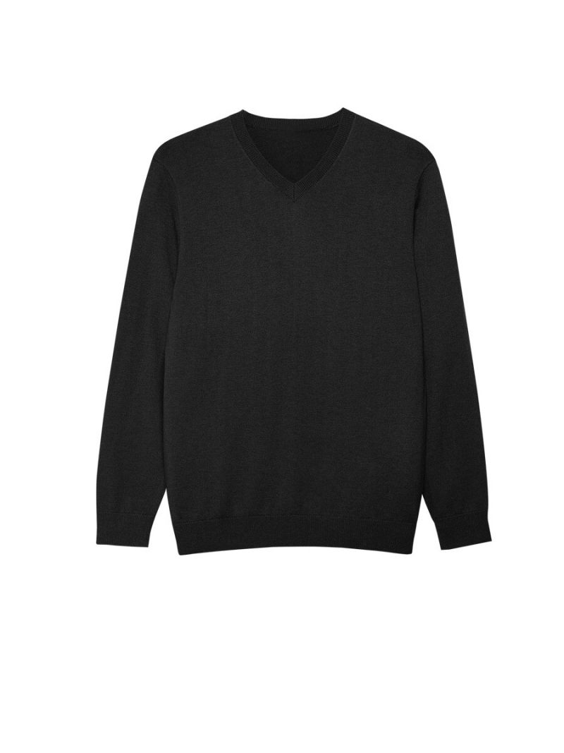 Topman Long Sleeve Knitted Crew Neck  Jumper
