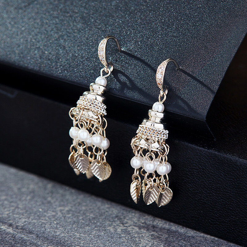 Hoop earrings with crystal drop  S925 hoop