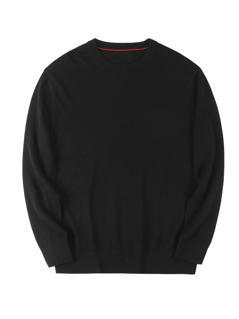 Topman Long Sleeve Knitted Crew Neck  Jumper