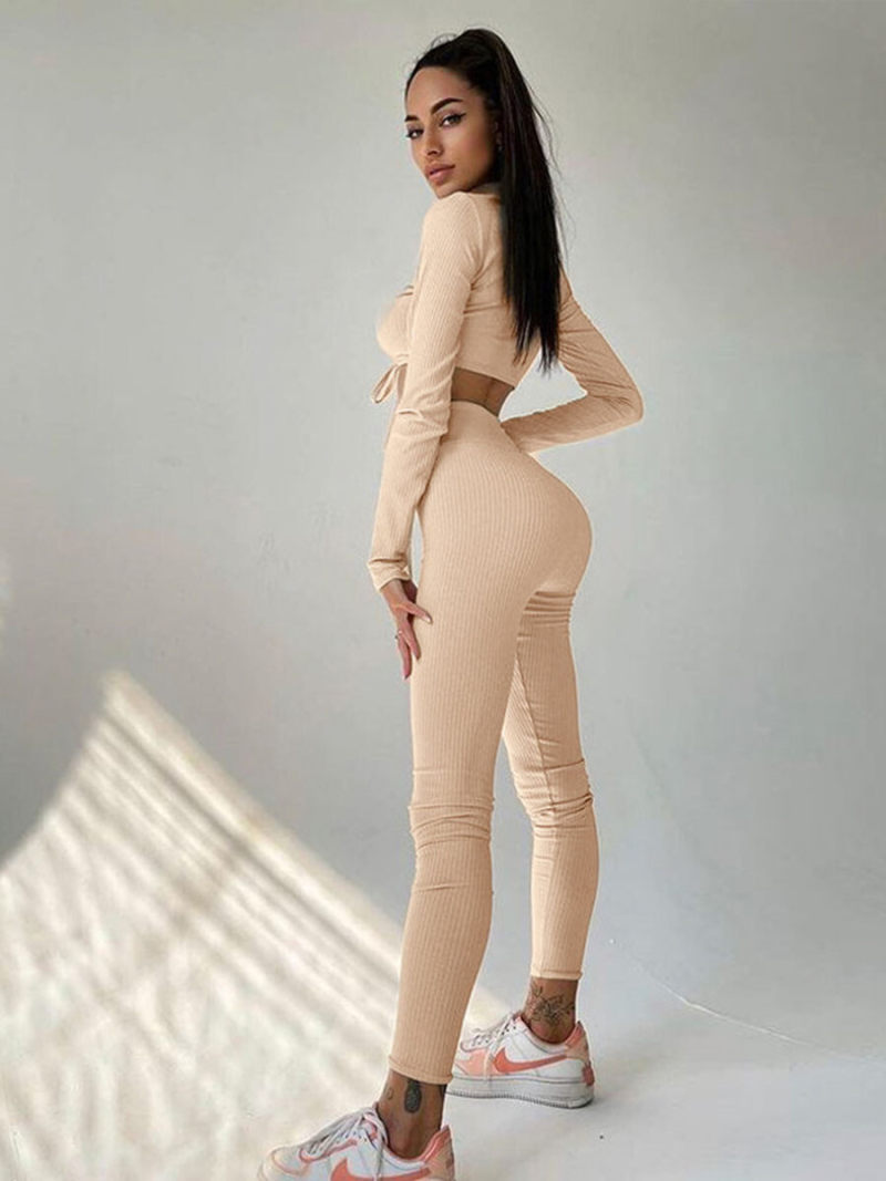 Sports yoga two-piece outfit