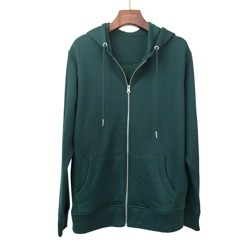 Oversize Hoodie With Zipper Sweat Jacket