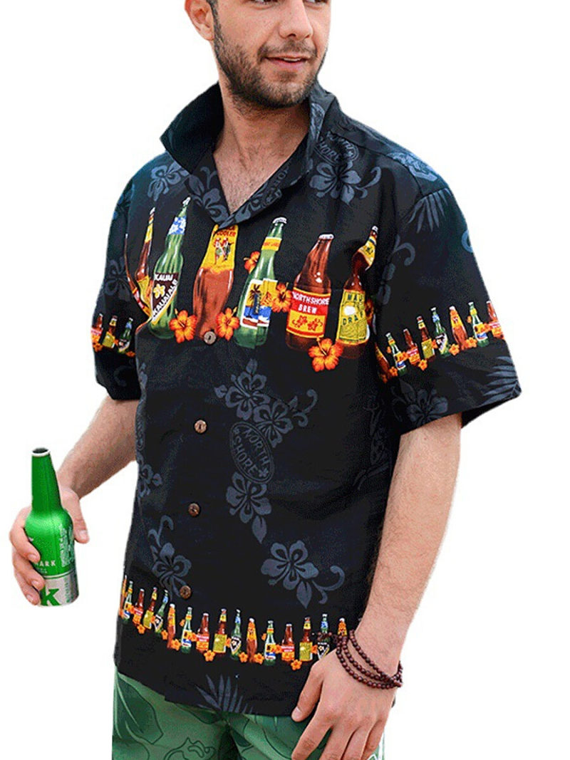 Camper Revere Collar Shirt In Mulit  Print