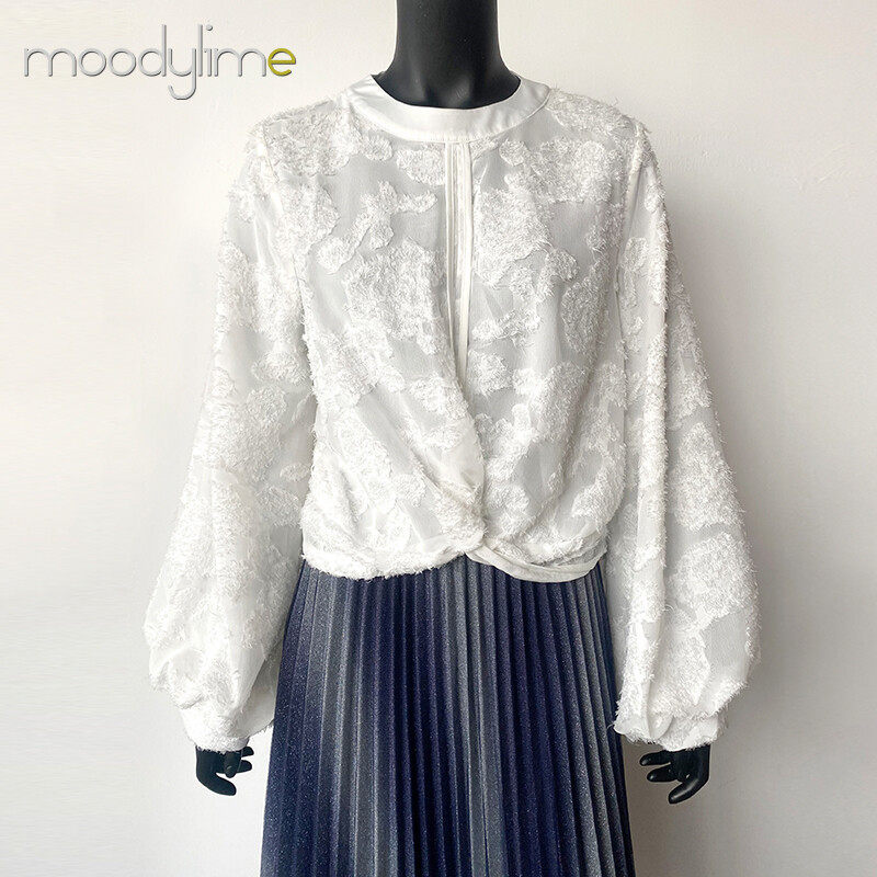 Lace Long Sleeves Blouse