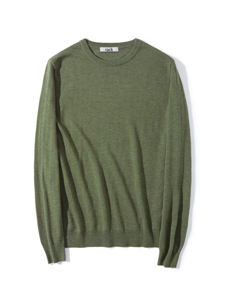 Topman Long Sleeve Knitted Crew Neck  Jumper